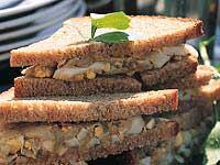 Dubbelsmörgås med gubbröra