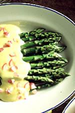 Sparris med hollandaise