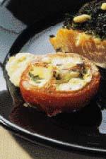Getostgratinerade tomater
