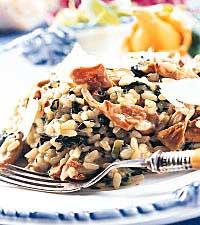 Krämig kantarellrisotto