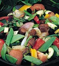 Wok med bönor