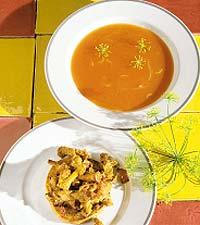Dillkrönt tomatsoppa