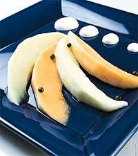 Citrusmarinerad melon