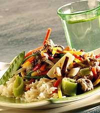 Grön currywok