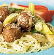 Köttbullar med currysmak