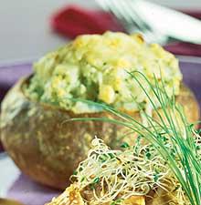 Ungsbakad potatis
