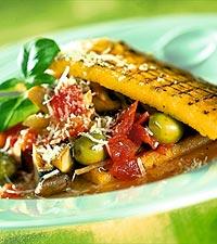 Polenta med tomatsås