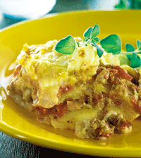 Potatismoussaka