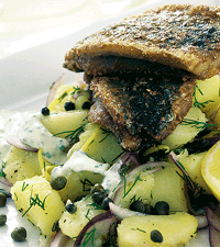 Strömming med potatissallad