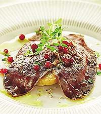 Carpaccio på renstek