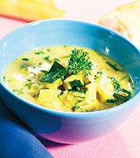Kokossoppa med squash
