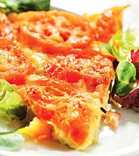 Makaronipizza i långpanna