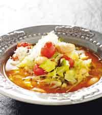 Minestrone med vita bönor