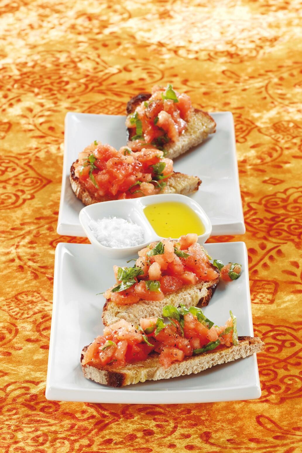 Bruschetta med tomatmix