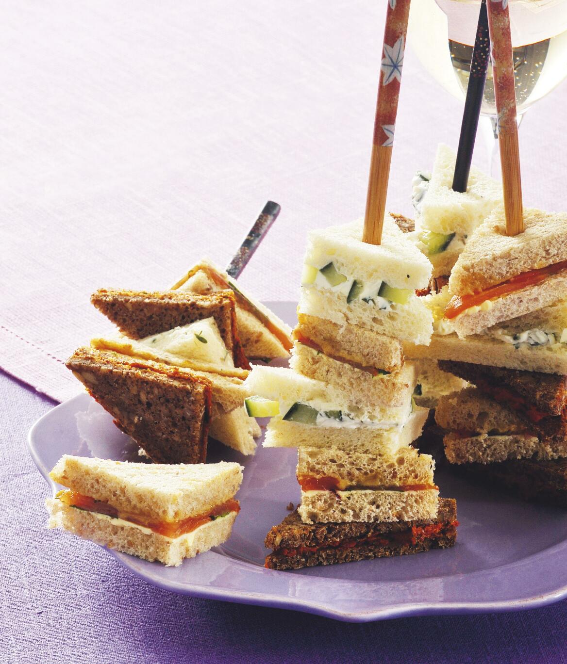 Citronmakrillsandwichar