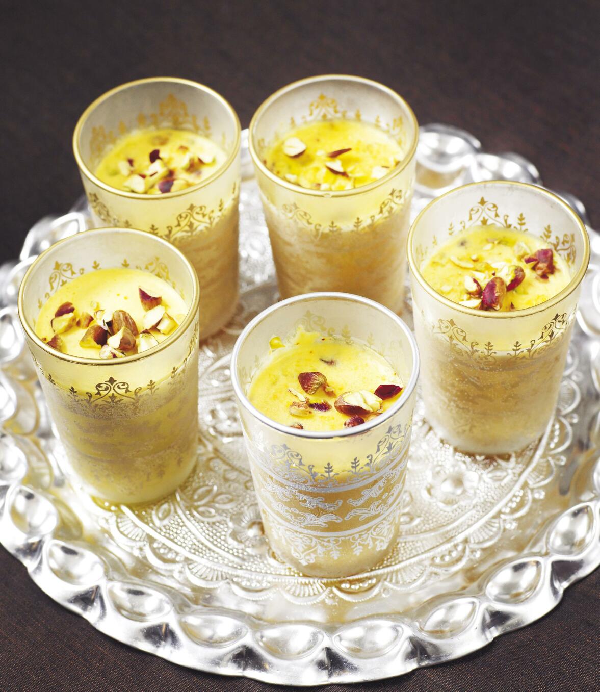 Kulfi saffransglass