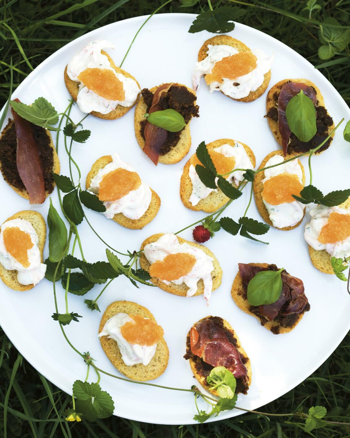 Skagensnittar med pepparrot