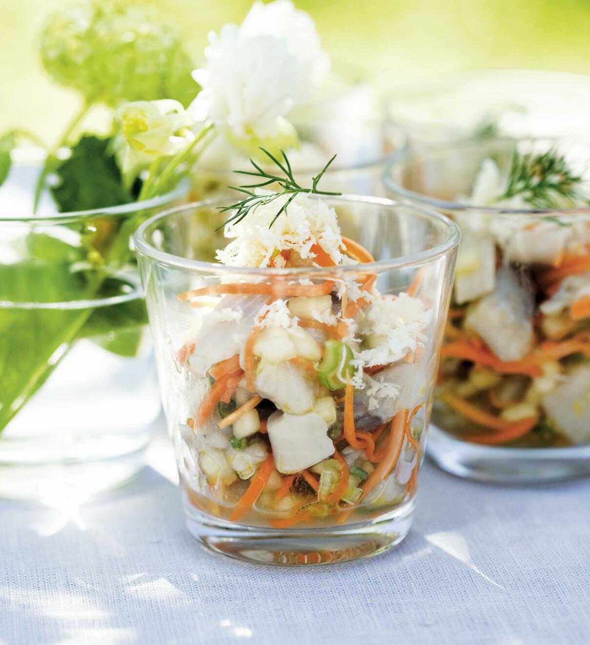 Sillcocktail med pepparrot