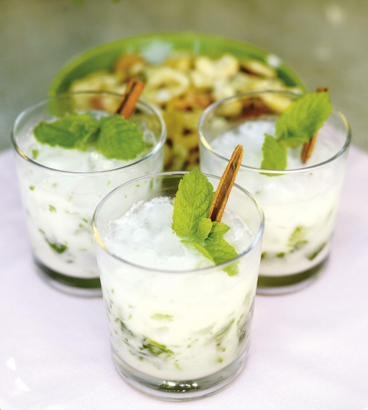 Kokosmojito med rom och mynta