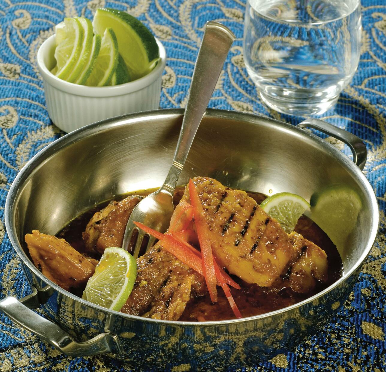Citronkycklingcurry med indisk smak