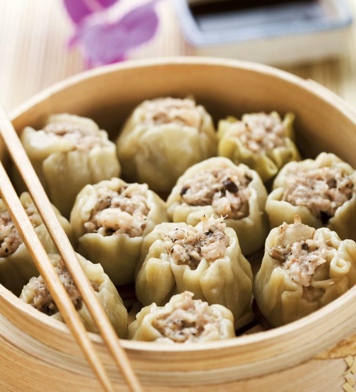 Shaomai med räkor