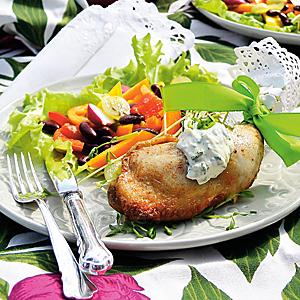 Kycklingklubbor med ingefära