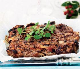 Paté på bönor och svamp