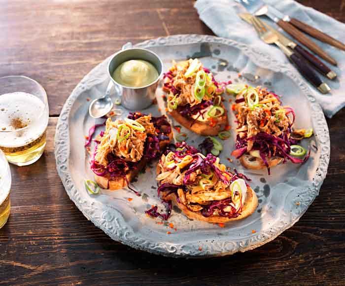 Kryddig Pulled Chicken
