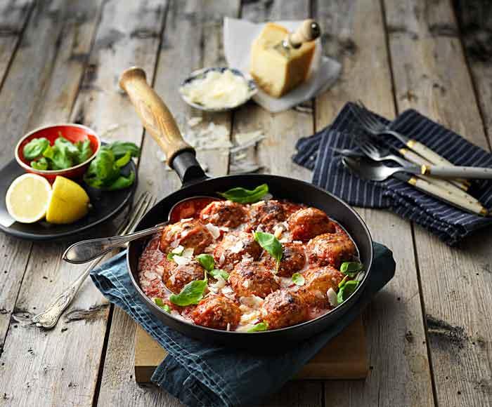 Italienska Kycklingfrikadeller