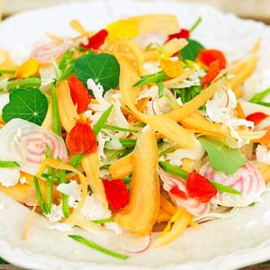 Sensommarsallad med rapscitronett