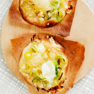 Minipizzor med mozzarella
