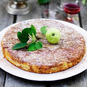 Kanelmazarin med äpplen