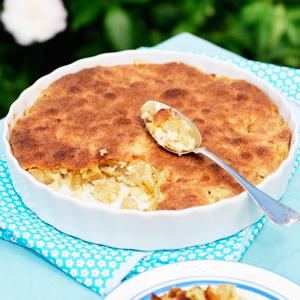 Glutenfri äppelkaka med mandel