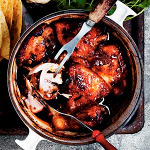 Pulled chicken långlagad kyckling