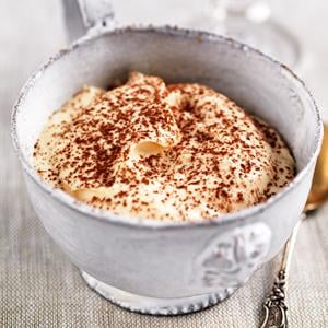 Cappuccinokräm med vit choklad
