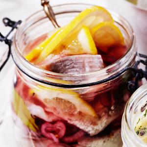 Enbärssill med citron