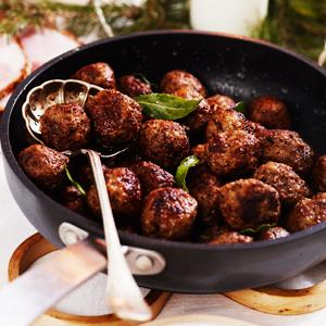 Köttbullar med timjan och kryddpeppar