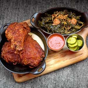 Fried yardbird