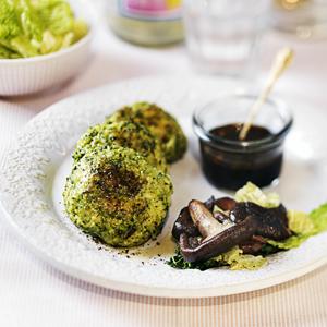 Broccoli- och hirsbiffar