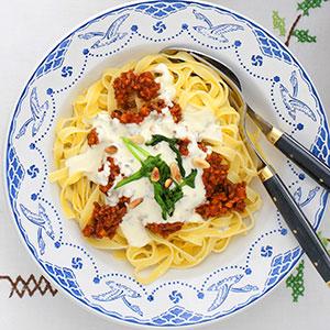Ädelostsås till pasta