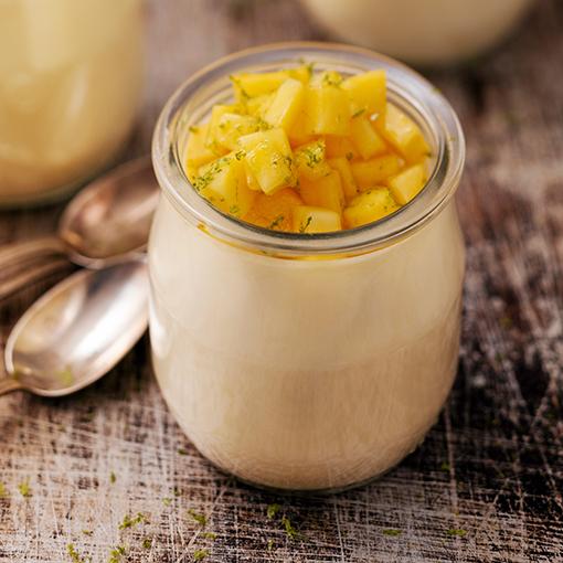 Limekräm med mango