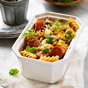 Chorizo al forno