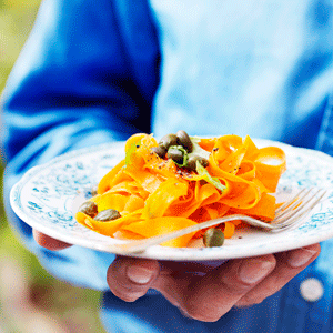 Papardelle på morot