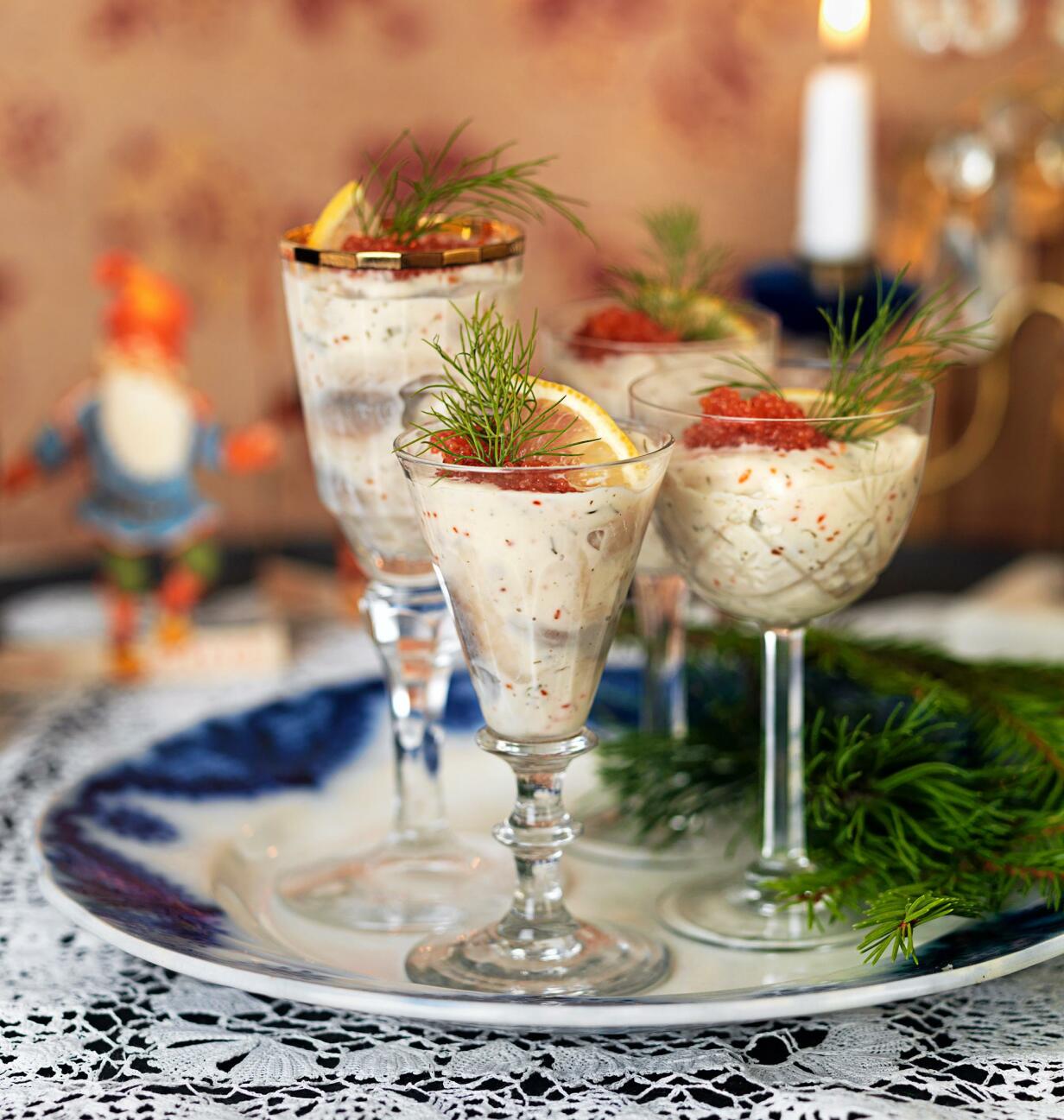 Gravad strömming  i romsås