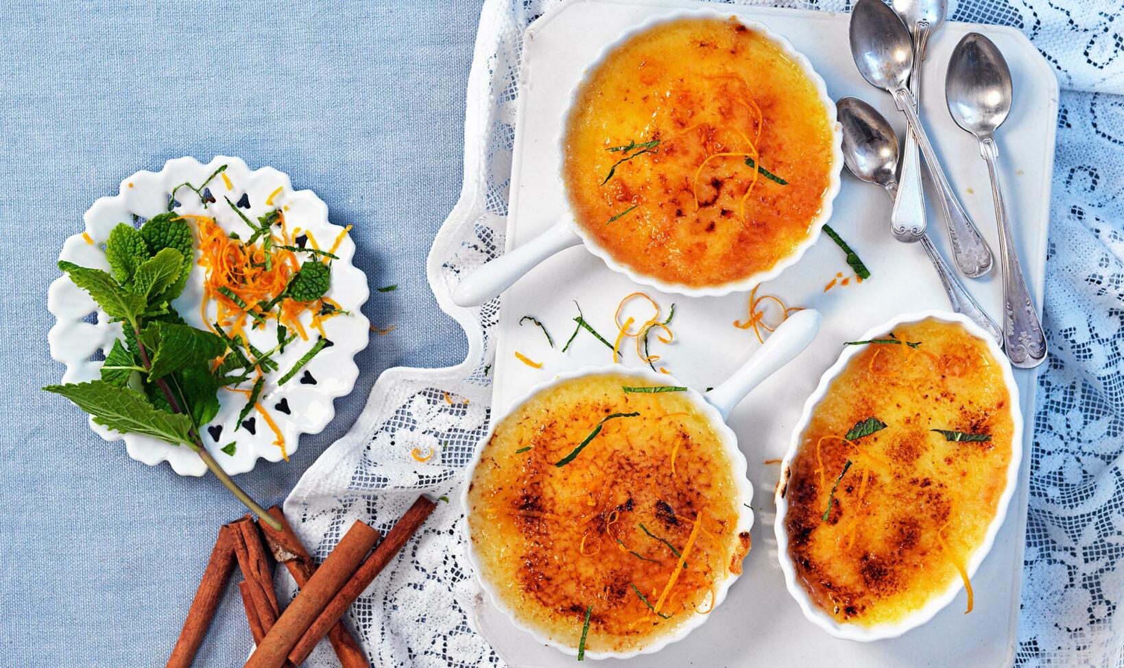 Crema catalana  med clementin