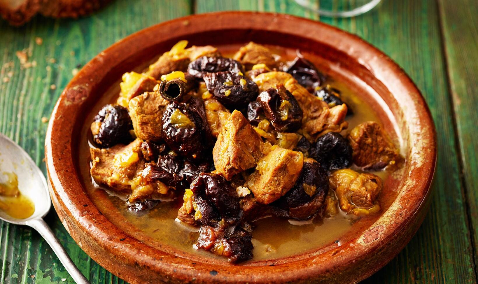 Lammtagine  med katrinplommon