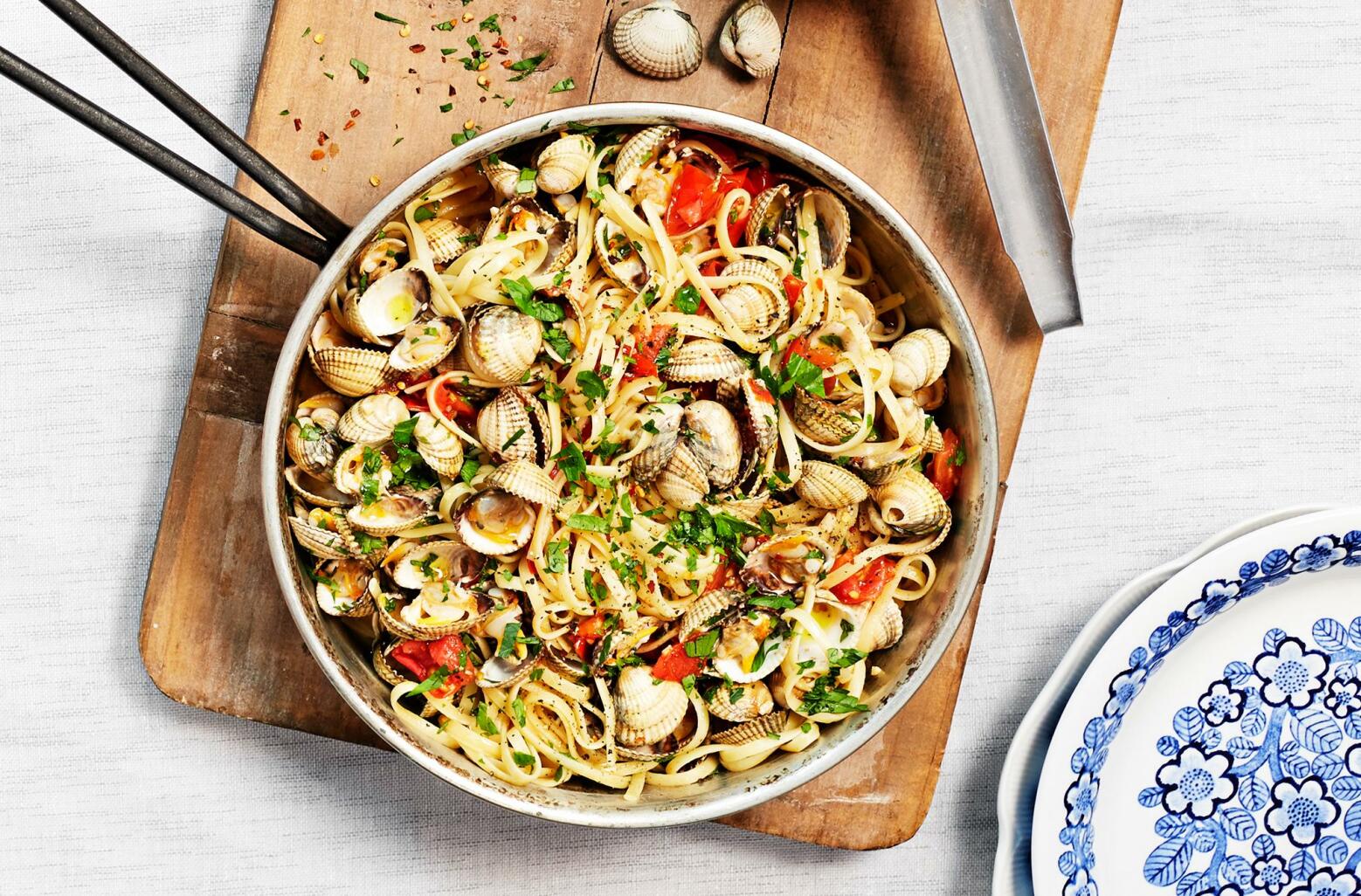 Pasta vongole  musselpasta