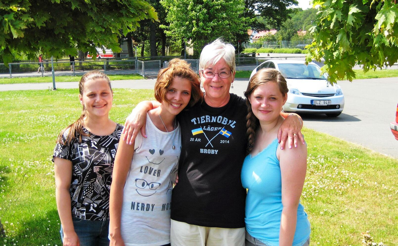 Tjernobyllägret fortsätter att skänka barn sommarglädje