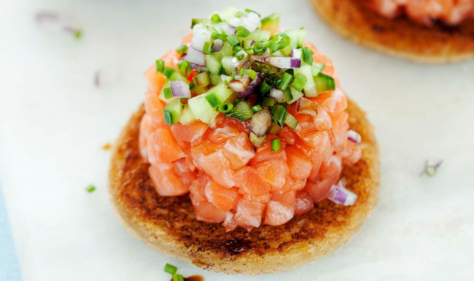 Tartar av salmalax