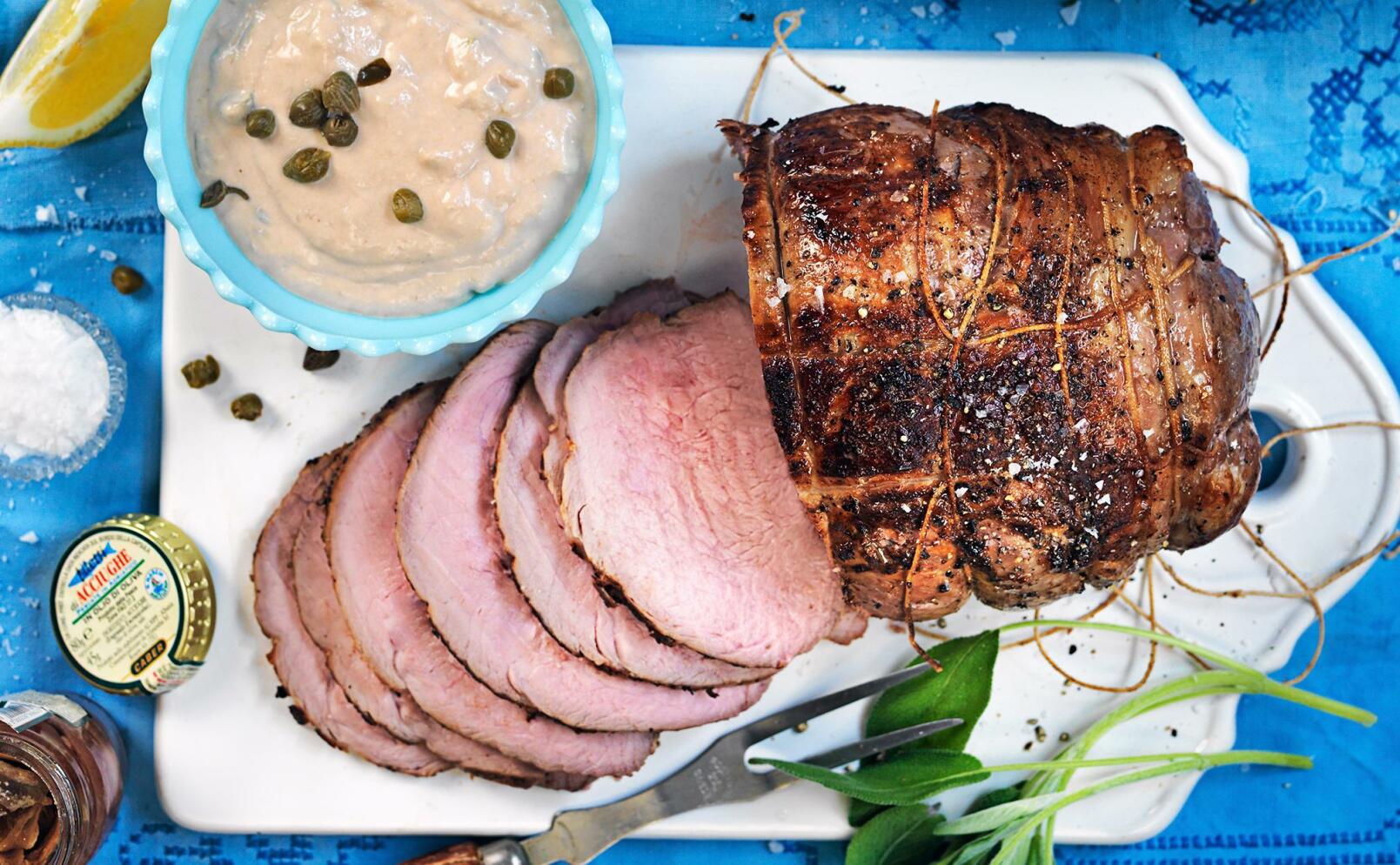 Vitello tonnato med potatissallad